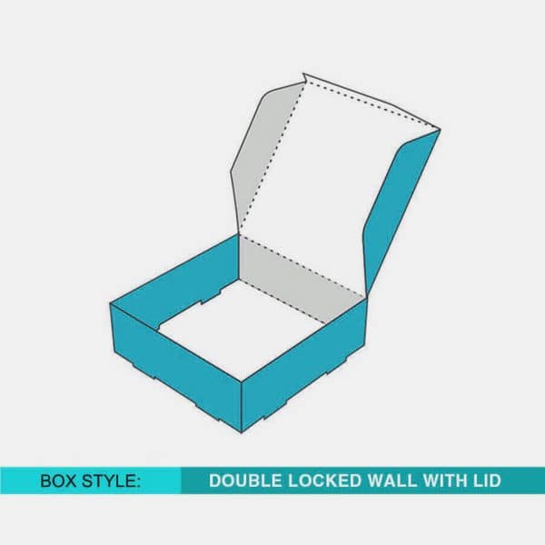 Double Locked Wall With Lid
