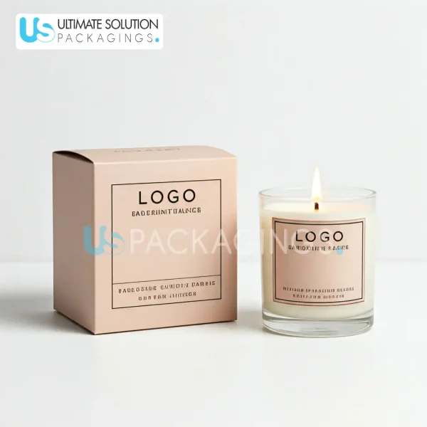 candle boxes with logo