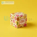 Customizable small cookie boxes. Ideal for bakeries or homemade cookies.