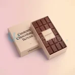 Your brand receives custom-made chocolate box packaging which merge elegant looks with effective use.